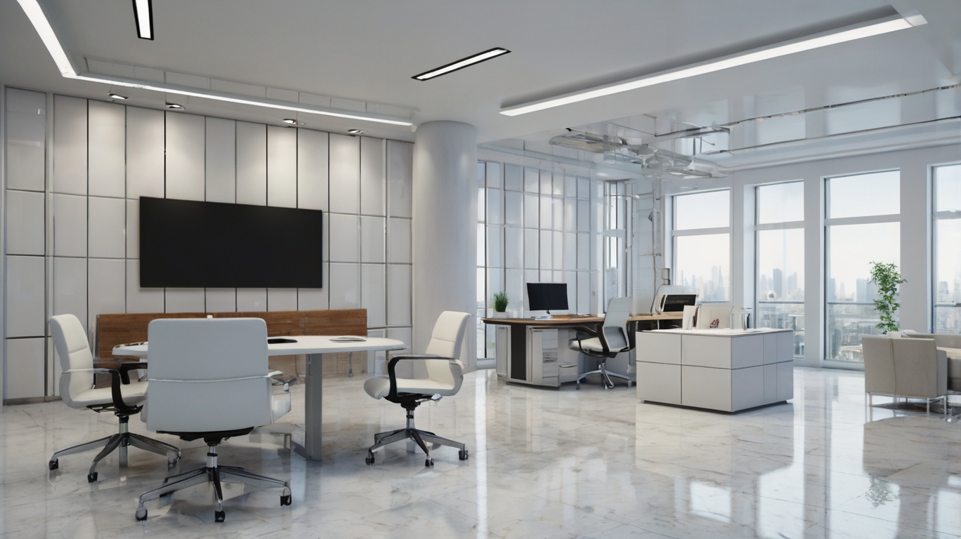 Leonardo_Kino_XL_Background_of_3D_commercial_interior_office_3